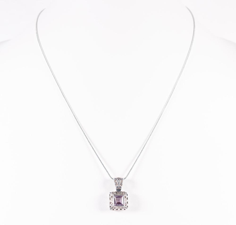925 STERLING SILVER AMETHYST