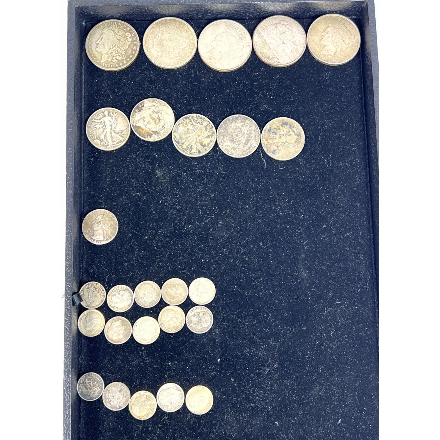 9.25 usd face value silver coinage.