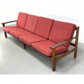 93" Long Modernist Wood Frame