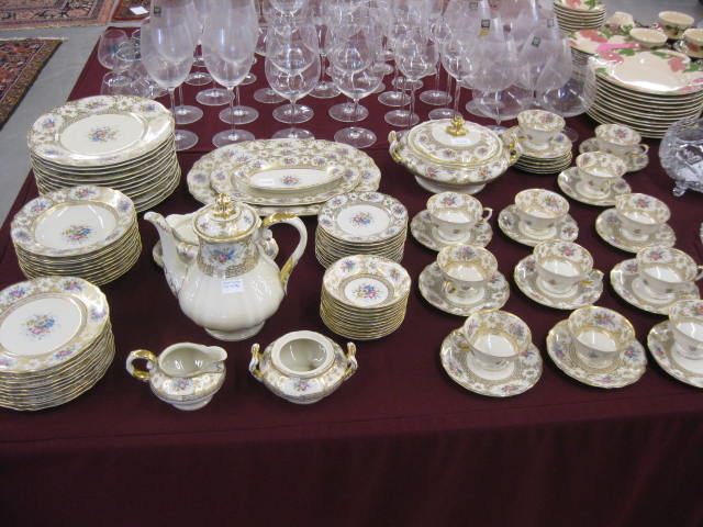 93 pc. Krautheim Bavarian China
