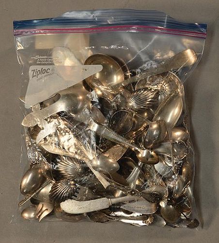 94 PIECES OF ASSORTED FLATWARE, ODD