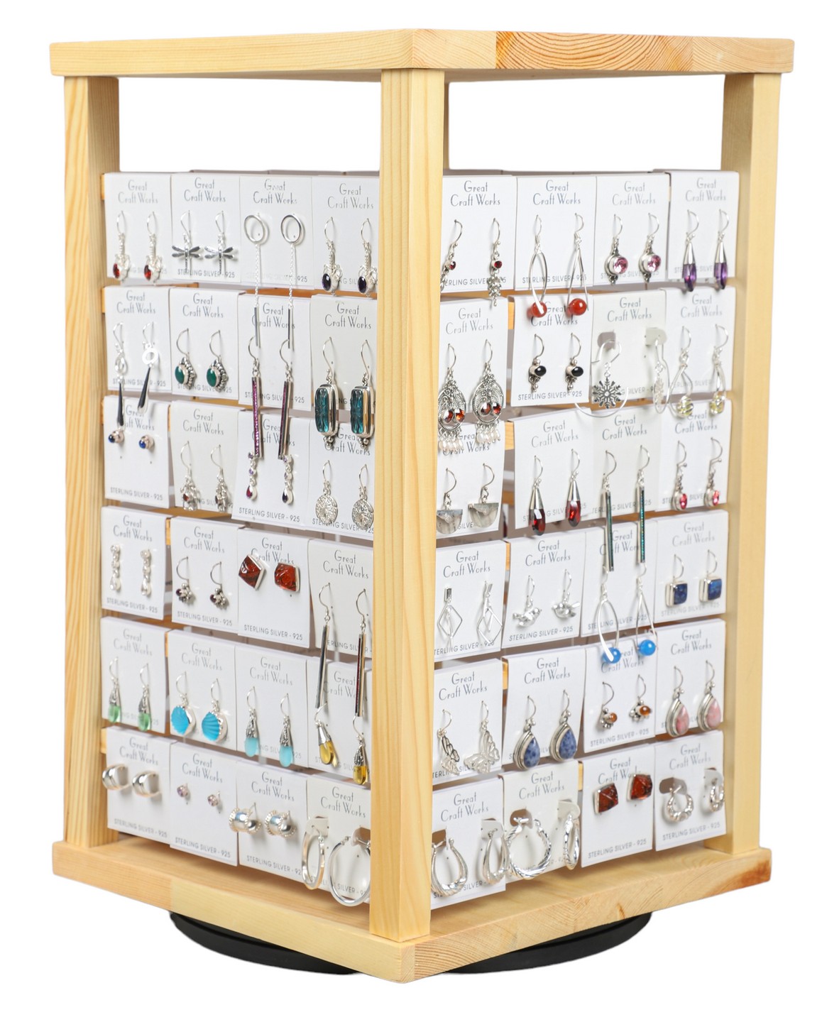 (95) Sterling silver earring