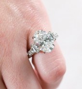 950 PLATINUM & 4.26CTW DIAMOND