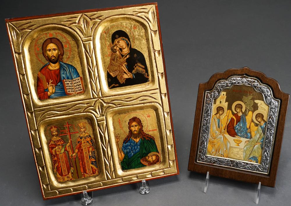 950-SILVER CLAD FRAMED GREEK