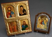 950-SILVER CLAD FRAMED GREEK R