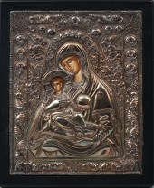 .950 SILVER ICON MADONNA & CHI