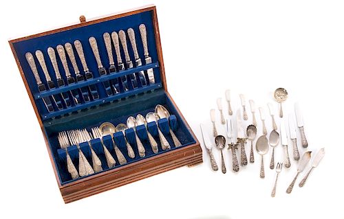 96 PCS KIRK REPOSSE STERLING SILVER