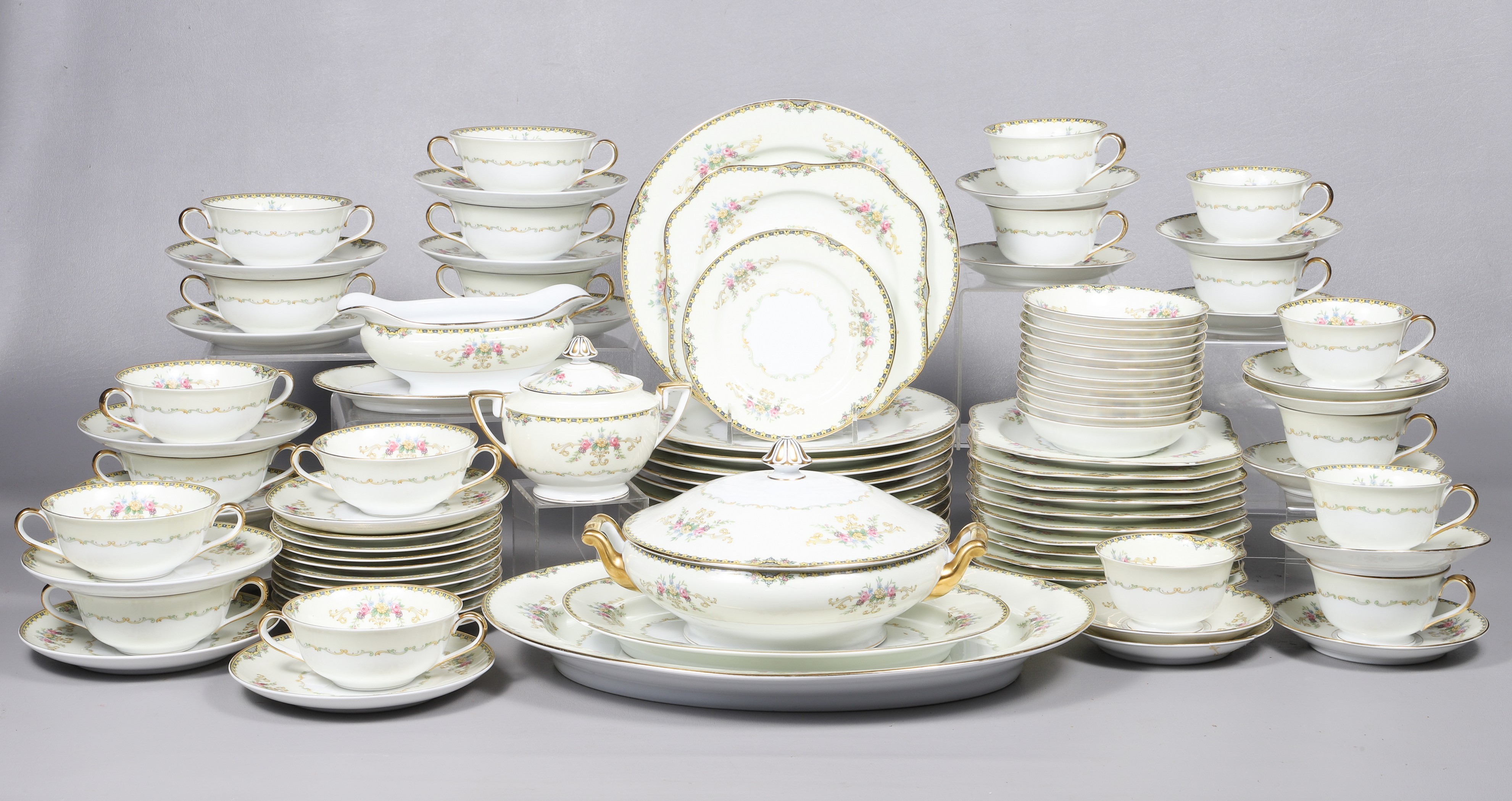 (96) Pcs Noritake porcelain