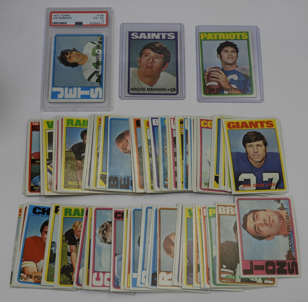 97PC 1972 TOPPS BASEBALL CARDS