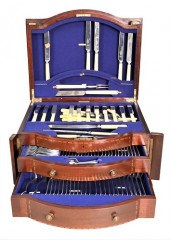 98 PIECE SHEFFIELD SILVERPLATE
