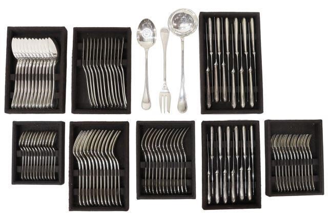 (99) CHRISTOFLE 'PERLES' SILVER