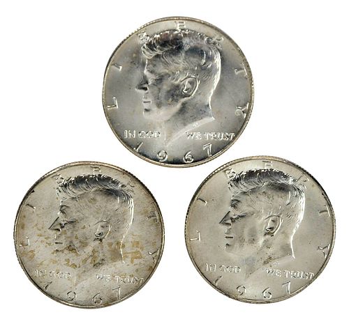 99 KENNEDY HALF DOLLARS,