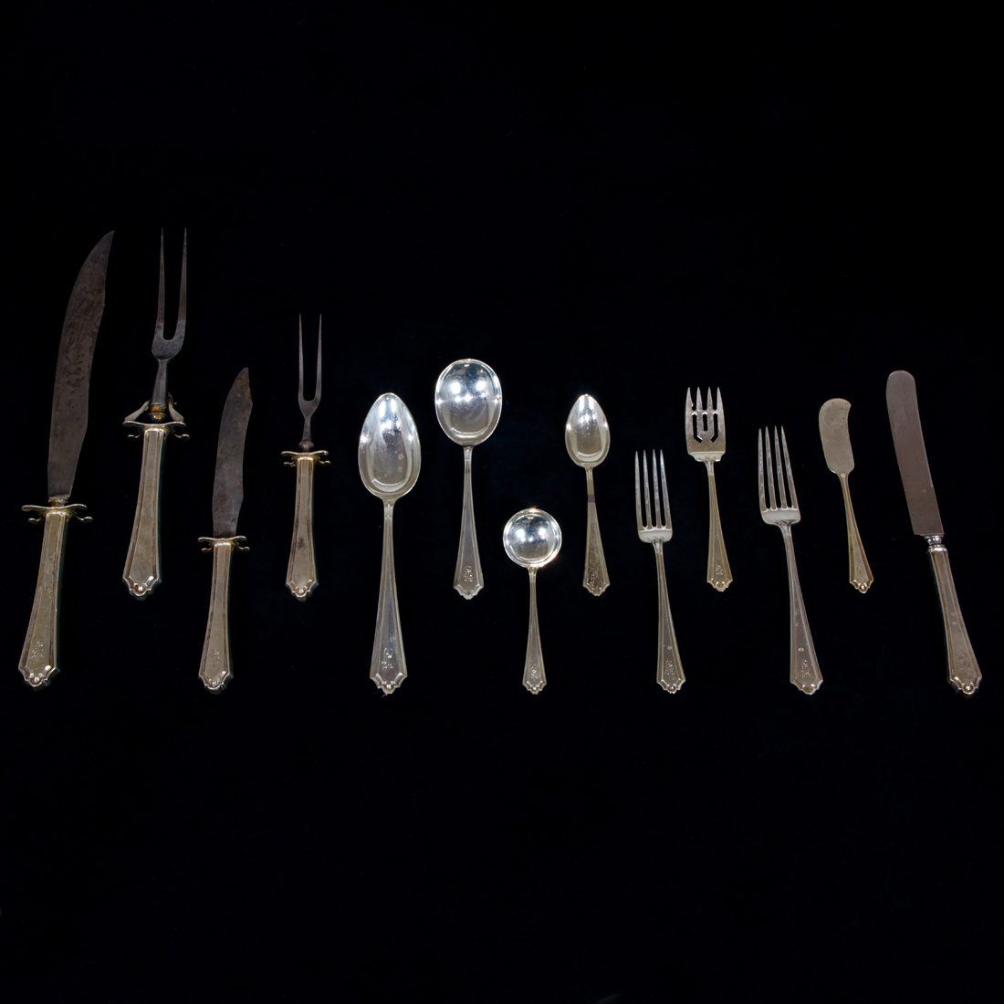 (99 PC SET) ALVIN HAMILTON STERLING