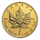 .9999 FINE GOLD 1 OZ CANADIAN