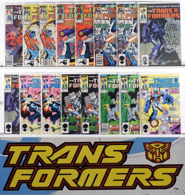 99PC MARVEL COMICS TRANSFORMERS