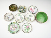 (9)CHINESE CANTON ENAMEL PLATE
