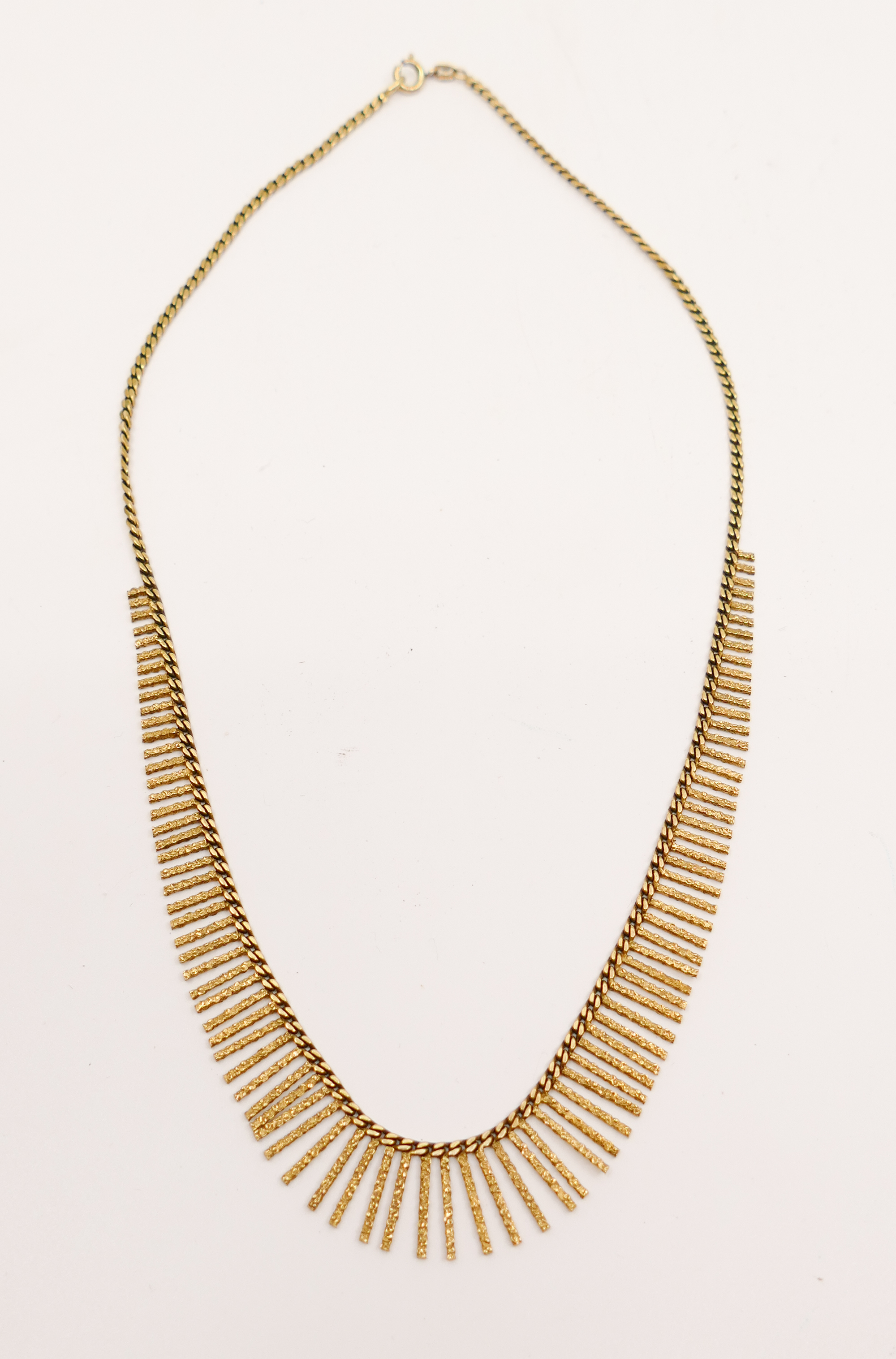 9K Gold Necklace. Made in