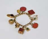 9K GOLD RUBY SAPPHIRE HARDSTON