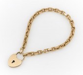 9K ROSE GOLD VICTORIAN HEART L