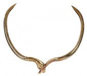 9KT. SNAKE NECKLACEflexible tu