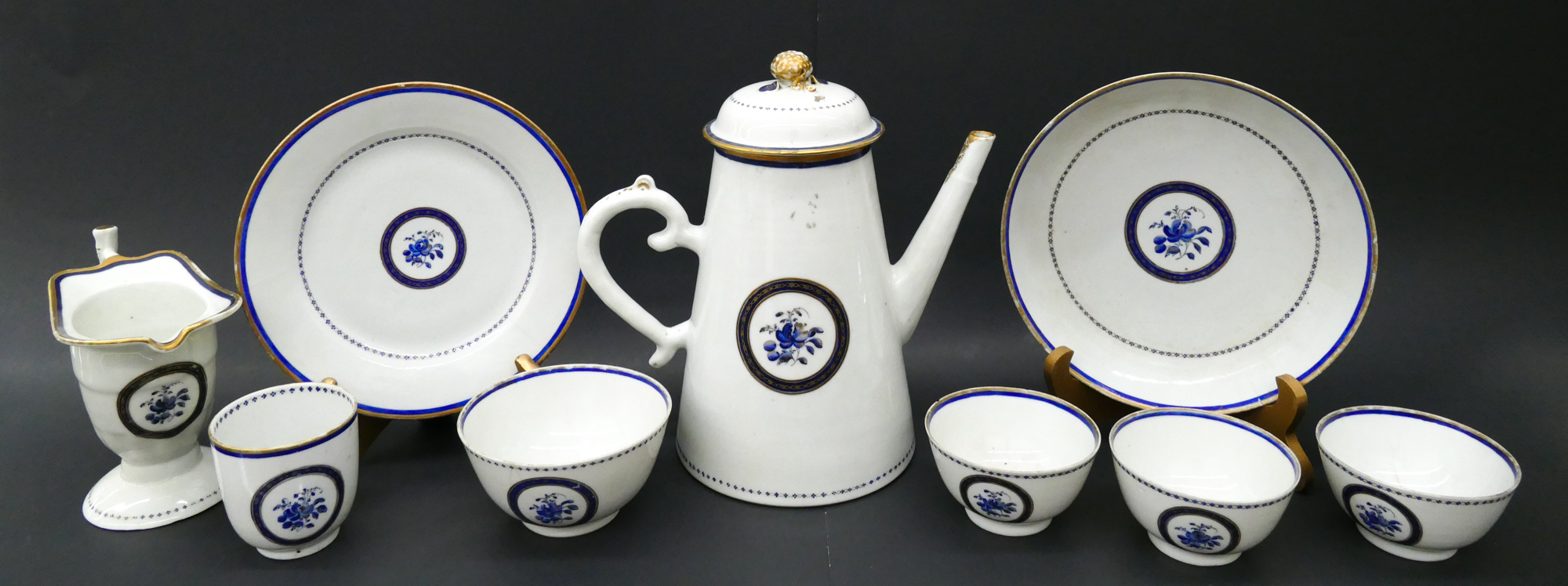 9pc 18th Century Chinese Export