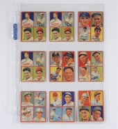 9PC 1935 GOUDEY BASEBALL 4-IN-