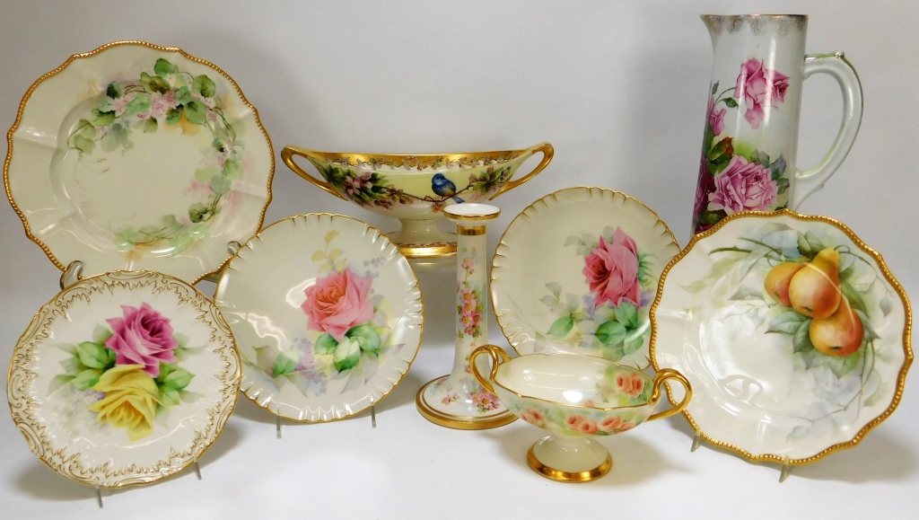 9PC AMERICAN BELLEEK PORCELAIN