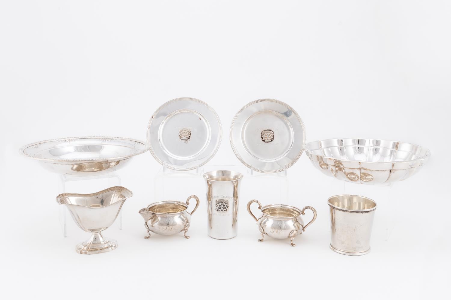 9PC, AMERICAN STERLING SILVER