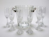 9PC BACCARAT MASSENA CHAMPAGNE