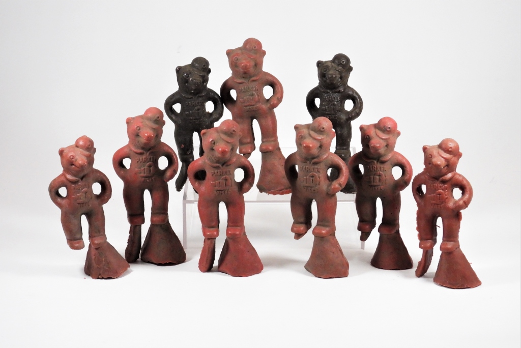 9PC CHARLES PARKER VISES CAST