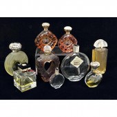 9pc Designer Perfume Bottles.