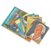 (9PC) GEORGE DANIELL (AMERICAN