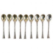 (9PC) GORHAM STERLING TEA SPOO