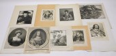 9PC GROUP OF EARLY LANDSCAPE &