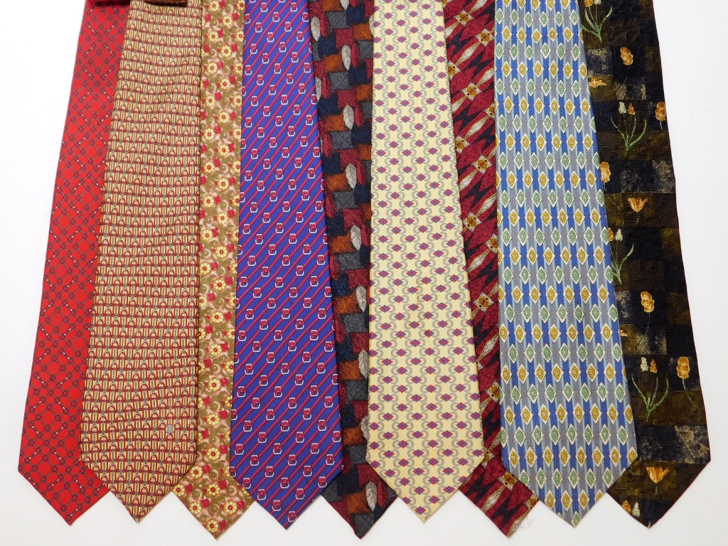 9PC HERMES GIVENCHY BURBERRY &