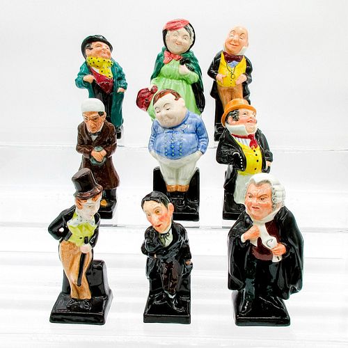 9PC ROYAL DOULTON FIGURINES,