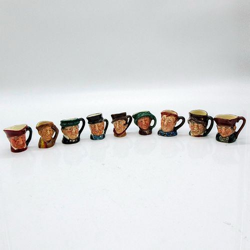9PC ROYAL DOULTON TINY CHARACTER