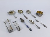 9PC RUSSIAN ENAMELED NIELLO SI