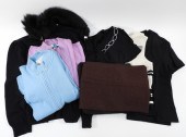 9PC ST. JOHN KNIT PANTS & TOPS