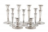 9PC STERLING SILVER AND SILVER