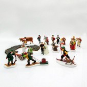 9PC VINTAGE DEPARTMENT 56 ASSO
