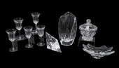 9PCS BACCARAT CRYSTAL INCLUDIN