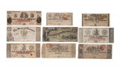 9PCS GEORGIA CONFEDERATE CURRE