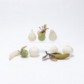 9PCS GROUP CHINESE HARDSTONE M