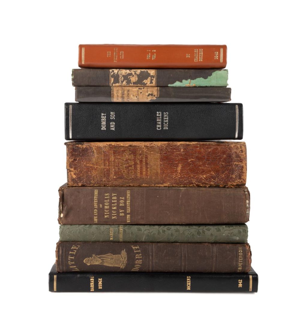 9VOL CHARLES DICKENS FIRST AMERICAN