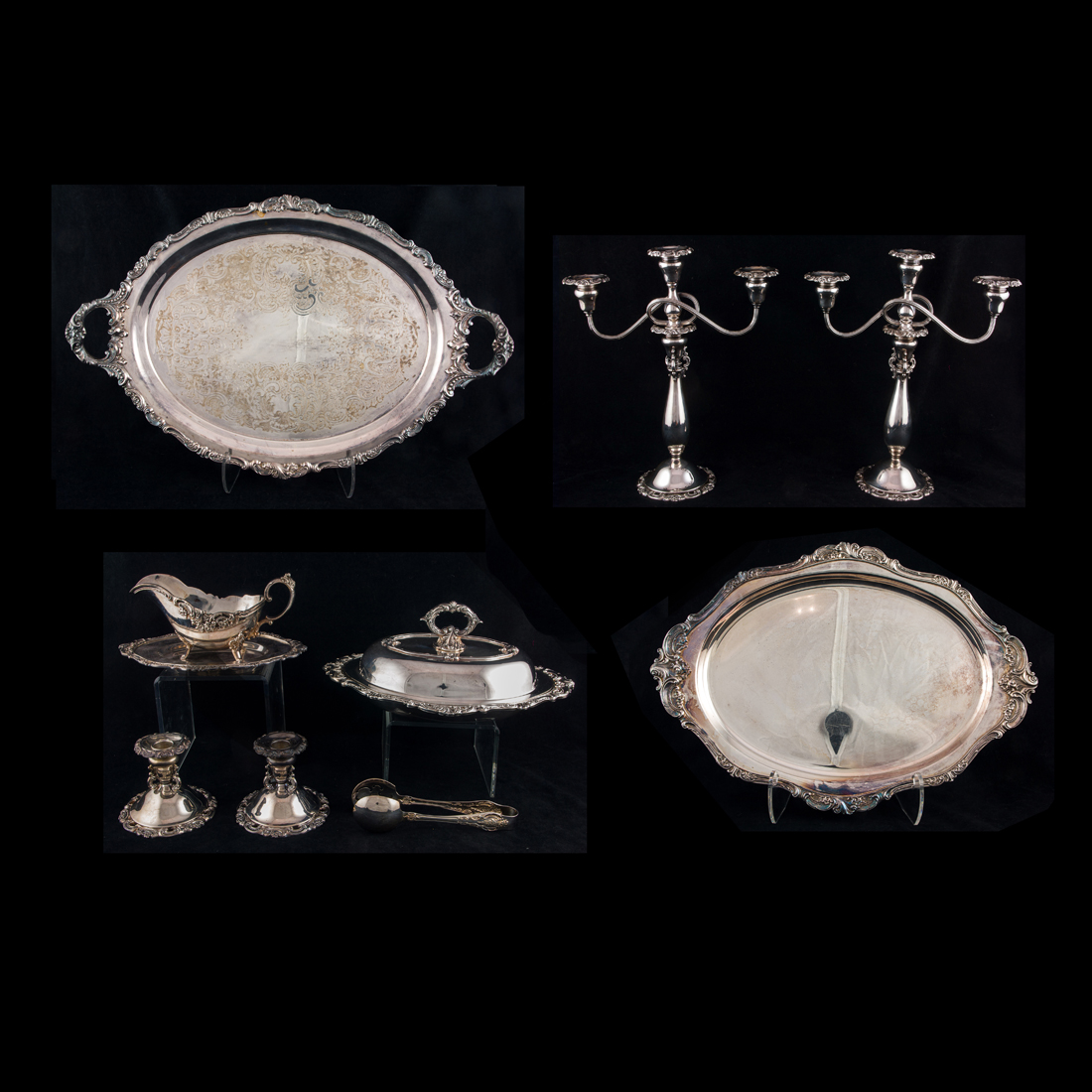 A (10 PC) WALLACE GRAND BAROQUE