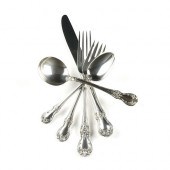 A 129 PIECE TOWLE STERLING SIL