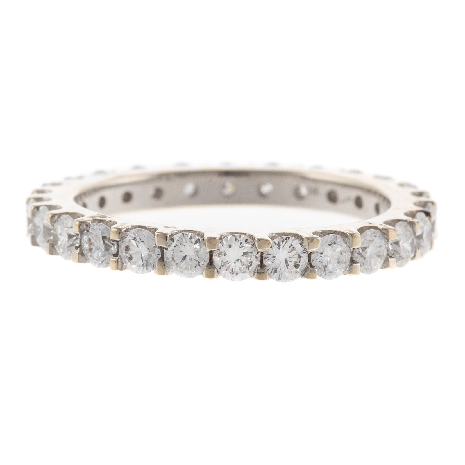 A 1.30 CTW DIAMOND ETERNITY BAND IN