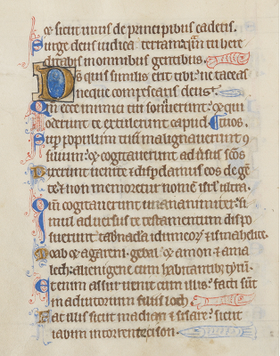 A 13th Century Illuminated