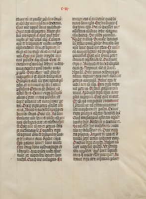A 13th Century Psalter Page From